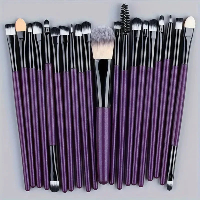 20Pcs Makeup Brush Set Eyeliner Brush