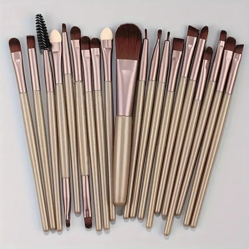 20Pcs Makeup Brush Set Eyeliner Brush