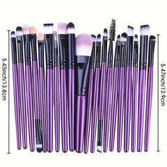 20Pcs Makeup Brush Set Eyeliner Brush