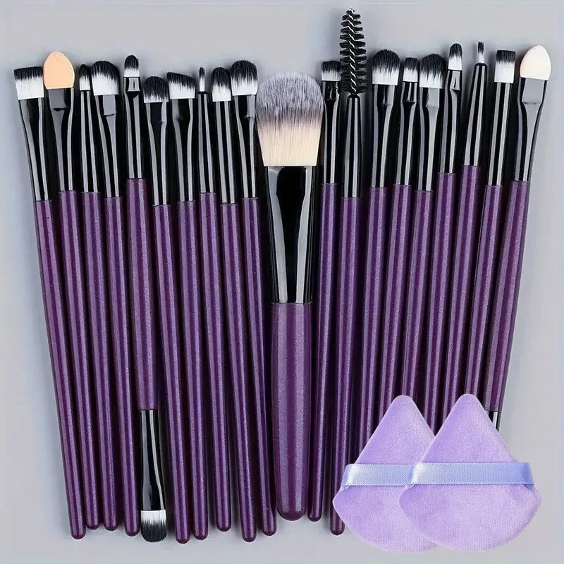 20Pcs Makeup Brush Set Eyeliner Brush