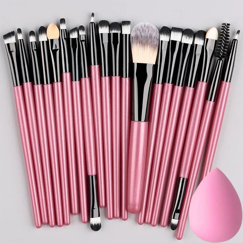 20PCS Makeup Brushes Set for Cosmetics Foundation