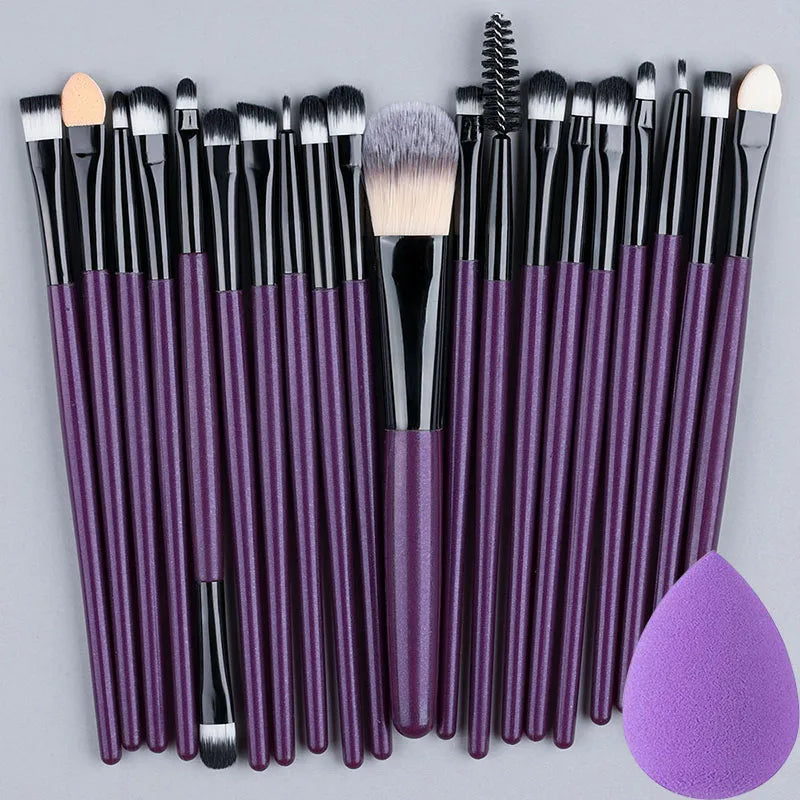 20PCS Makeup Brushes Set for Cosmetics Foundation