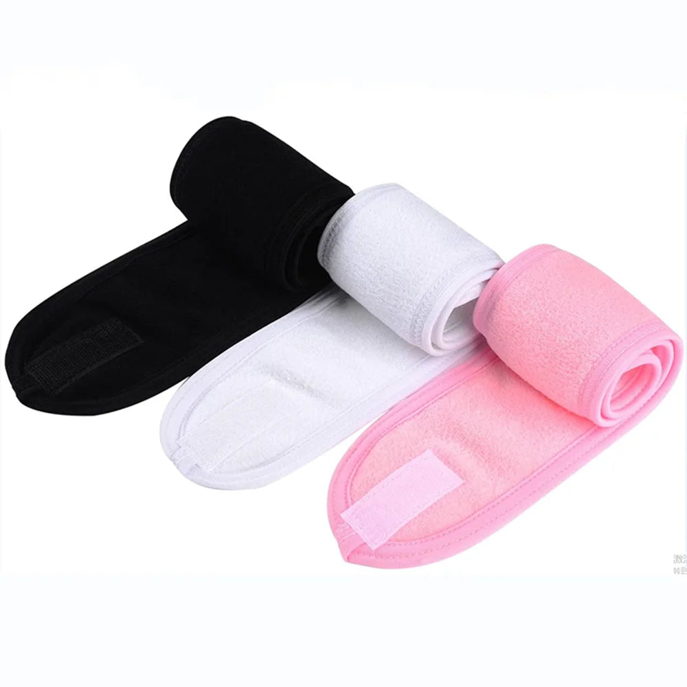 Women Adjustable SPA Facial Headband