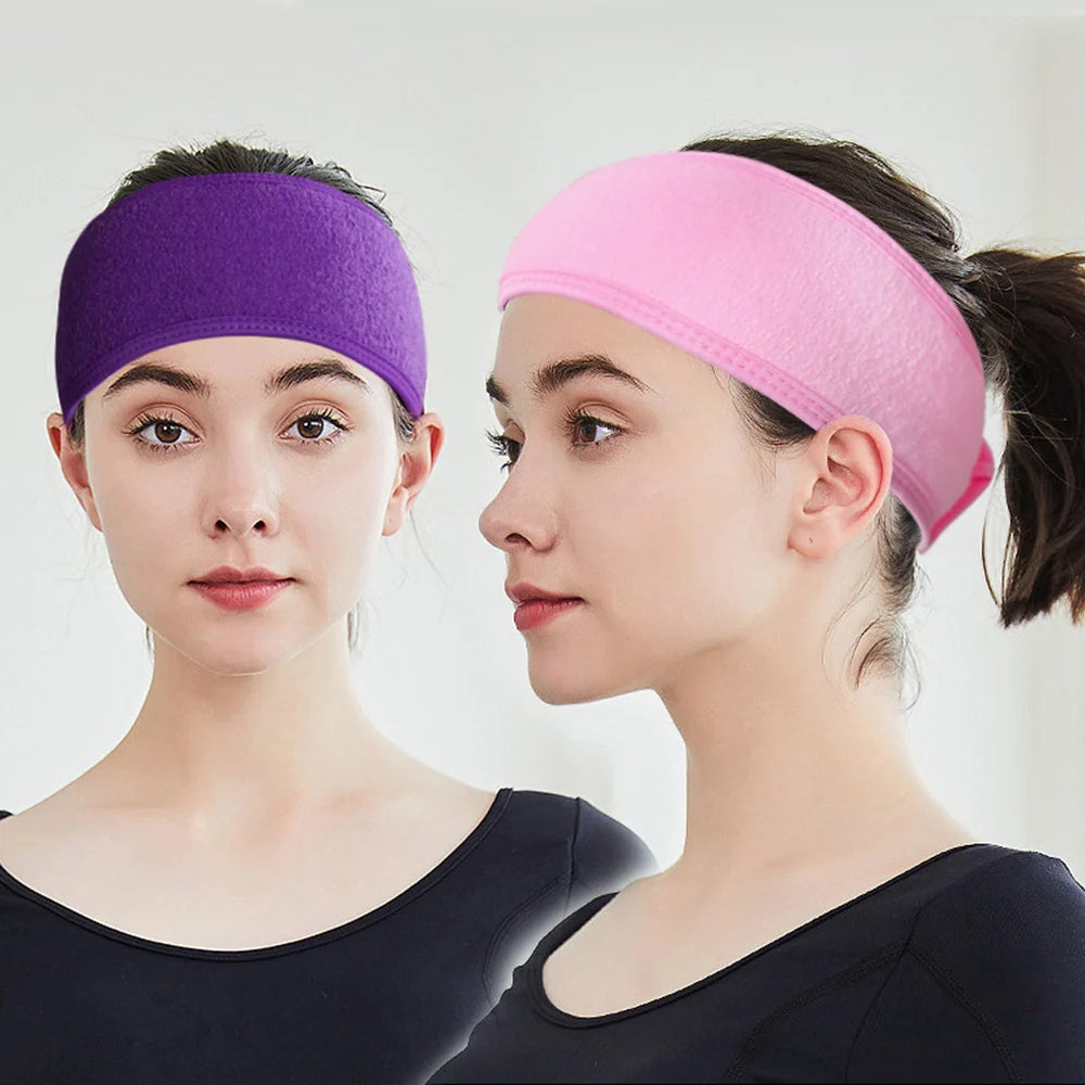 Women Adjustable SPA Facial Headband